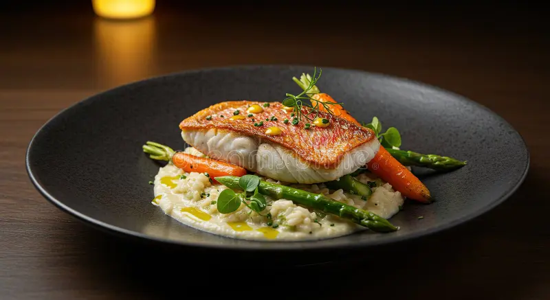 Pescadito con verduras